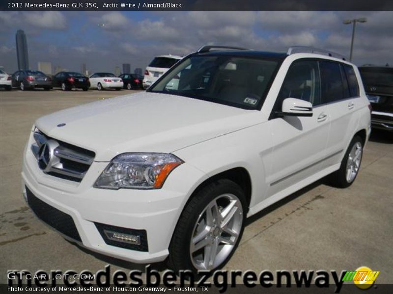 Arctic White / Almond/Black 2012 Mercedes-Benz GLK 350