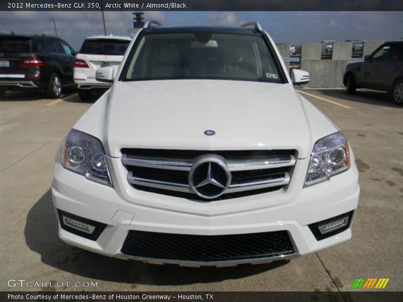 Arctic White / Almond/Black 2012 Mercedes-Benz GLK 350