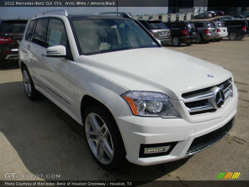 Arctic White / Almond/Black 2012 Mercedes-Benz GLK 350