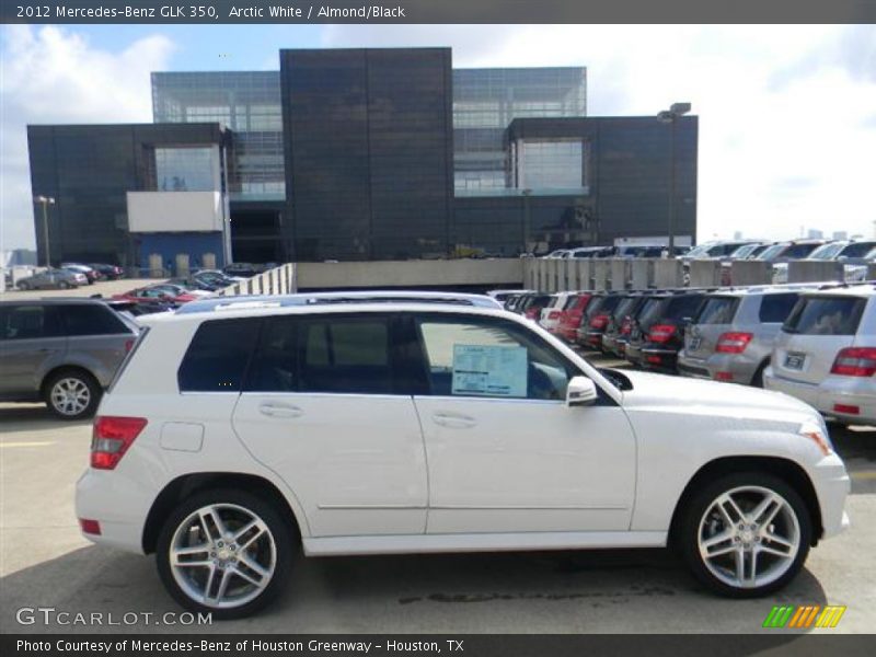 Arctic White / Almond/Black 2012 Mercedes-Benz GLK 350