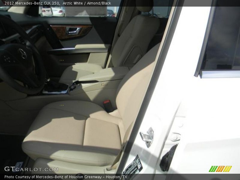 Arctic White / Almond/Black 2012 Mercedes-Benz GLK 350