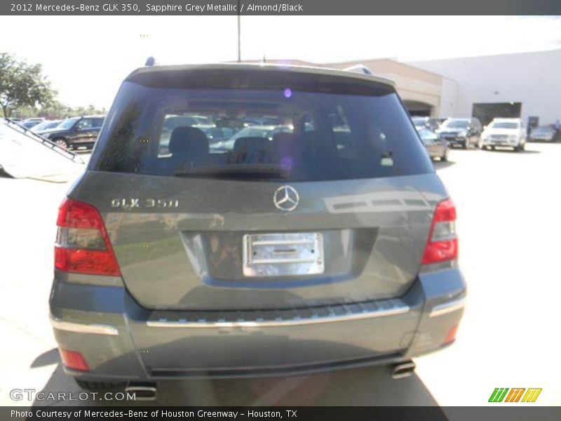 Sapphire Grey Metallic / Almond/Black 2012 Mercedes-Benz GLK 350