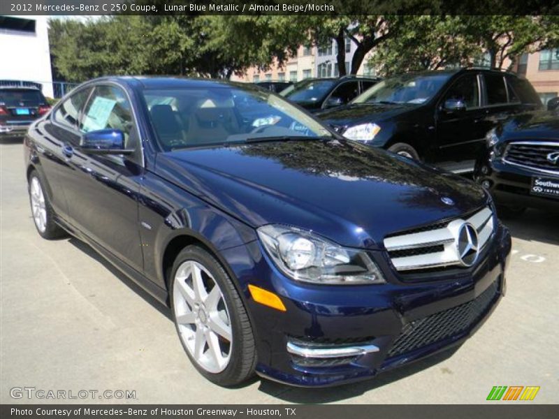  2012 C 250 Coupe Lunar Blue Metallic