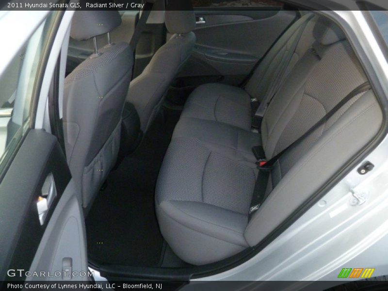 Radiant Silver / Gray 2011 Hyundai Sonata GLS