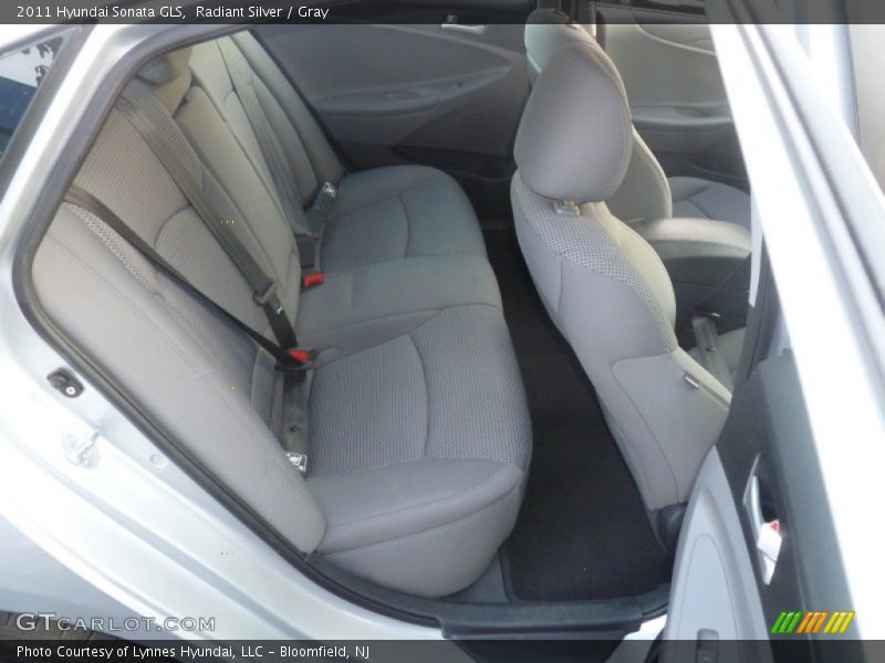 Radiant Silver / Gray 2011 Hyundai Sonata GLS