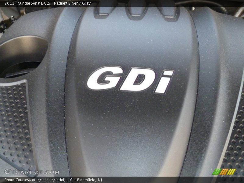 Radiant Silver / Gray 2011 Hyundai Sonata GLS