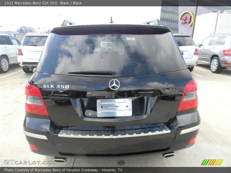Black / Black 2012 Mercedes-Benz GLK 350