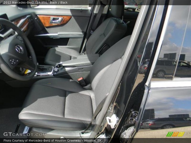 Black / Black 2012 Mercedes-Benz GLK 350