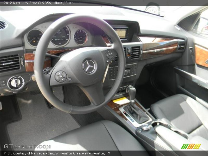 Black / Black 2012 Mercedes-Benz GLK 350