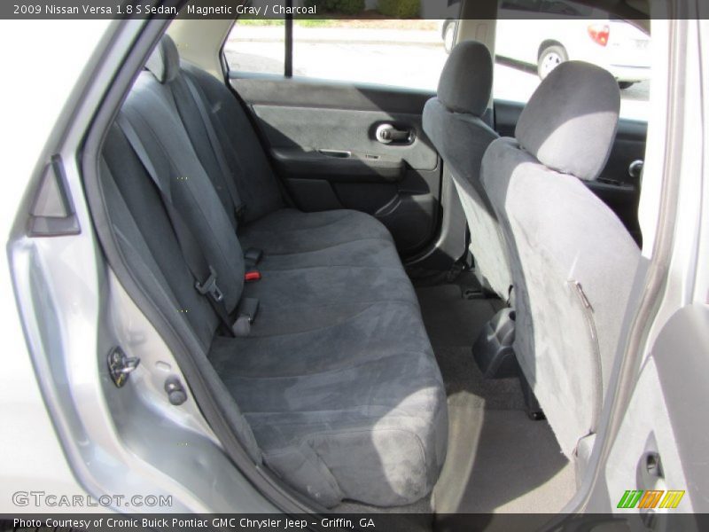 Magnetic Gray / Charcoal 2009 Nissan Versa 1.8 S Sedan