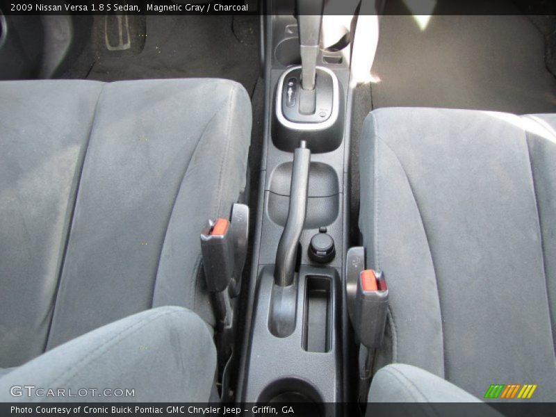 Magnetic Gray / Charcoal 2009 Nissan Versa 1.8 S Sedan