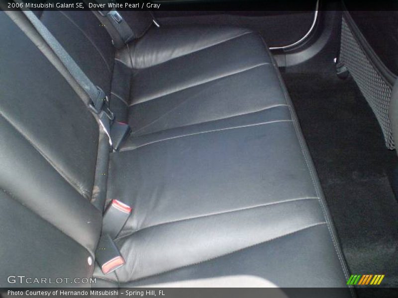 Dover White Pearl / Gray 2006 Mitsubishi Galant SE