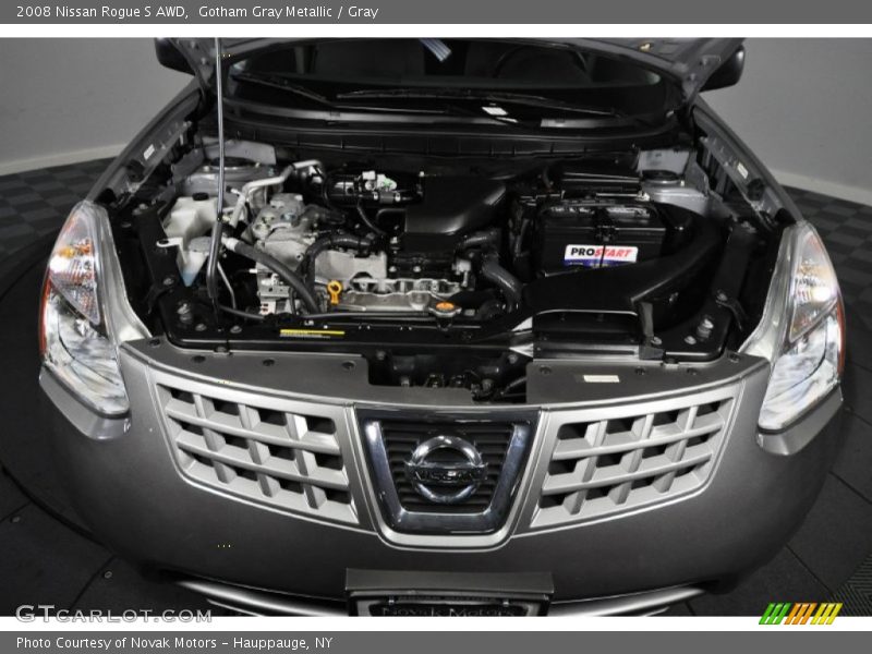 Gotham Gray Metallic / Gray 2008 Nissan Rogue S AWD
