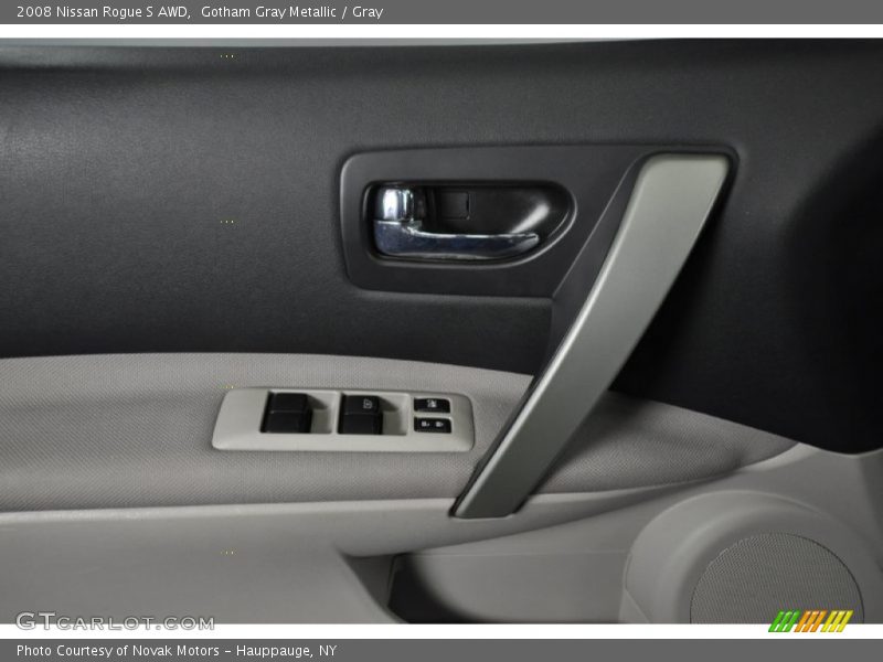 Gotham Gray Metallic / Gray 2008 Nissan Rogue S AWD