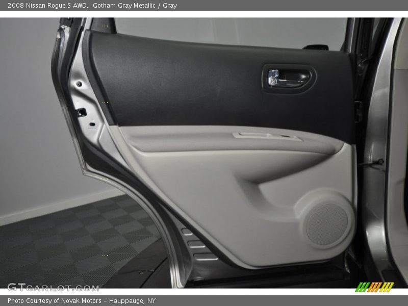 Gotham Gray Metallic / Gray 2008 Nissan Rogue S AWD