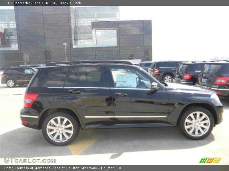 Black / Black 2012 Mercedes-Benz GLK 350