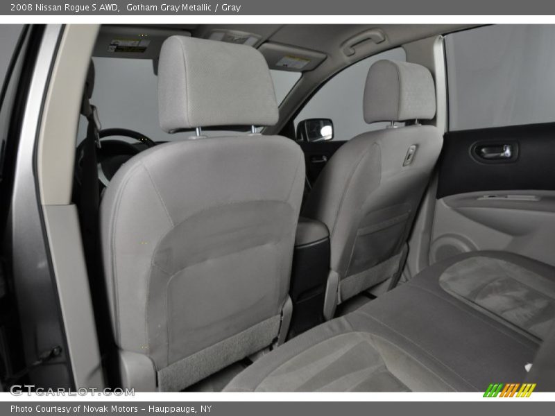 Gotham Gray Metallic / Gray 2008 Nissan Rogue S AWD