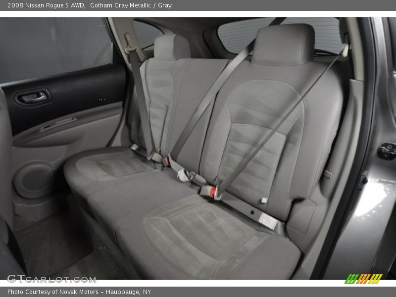 Gotham Gray Metallic / Gray 2008 Nissan Rogue S AWD
