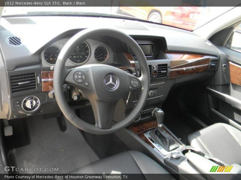 Black / Black 2012 Mercedes-Benz GLK 350