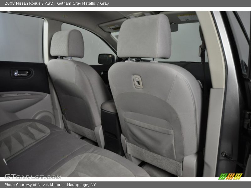 Gotham Gray Metallic / Gray 2008 Nissan Rogue S AWD