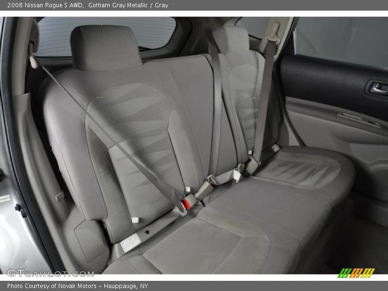 Gotham Gray Metallic / Gray 2008 Nissan Rogue S AWD