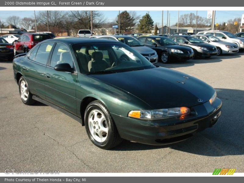 Forest Green / Dark Gray 2000 Oldsmobile Intrigue GL
