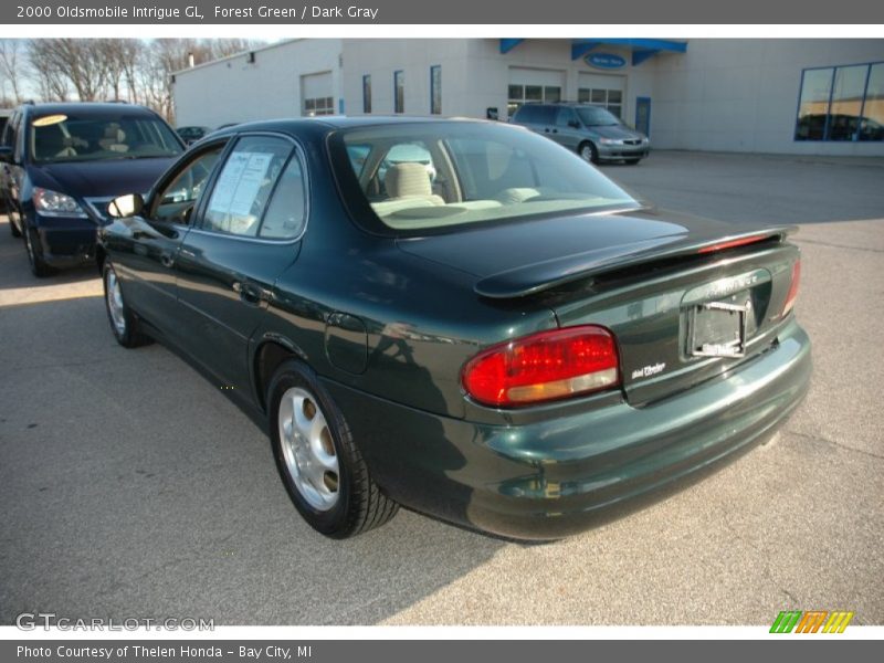 Forest Green / Dark Gray 2000 Oldsmobile Intrigue GL