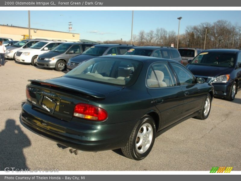 Forest Green / Dark Gray 2000 Oldsmobile Intrigue GL