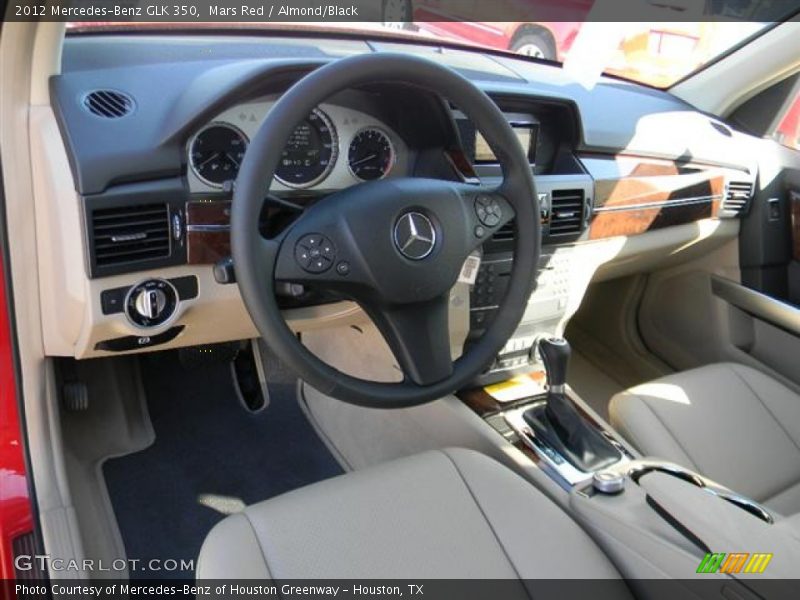 Mars Red / Almond/Black 2012 Mercedes-Benz GLK 350