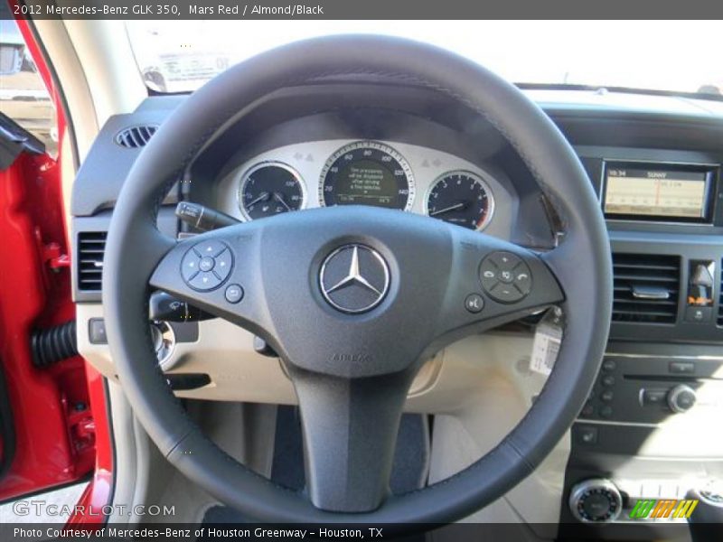 Mars Red / Almond/Black 2012 Mercedes-Benz GLK 350