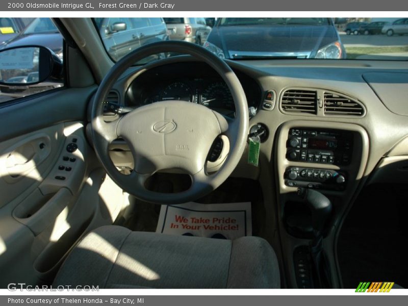 Forest Green / Dark Gray 2000 Oldsmobile Intrigue GL