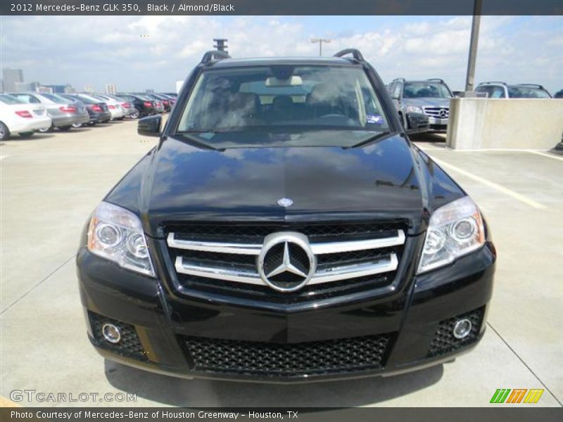 Black / Almond/Black 2012 Mercedes-Benz GLK 350