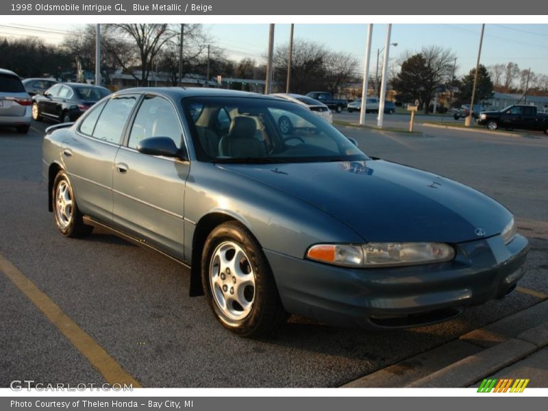 Blue Metallic / Beige 1998 Oldsmobile Intrigue GL