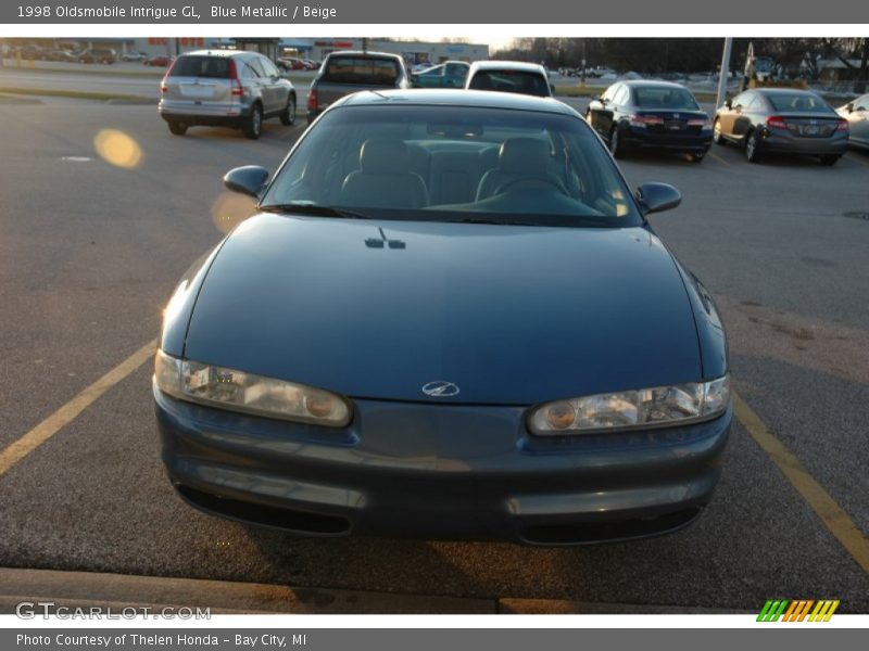 Blue Metallic / Beige 1998 Oldsmobile Intrigue GL