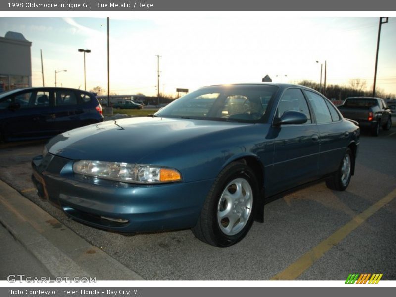 Blue Metallic / Beige 1998 Oldsmobile Intrigue GL