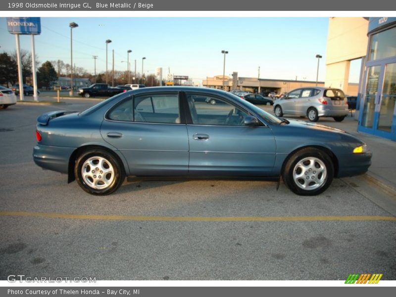 Blue Metallic / Beige 1998 Oldsmobile Intrigue GL