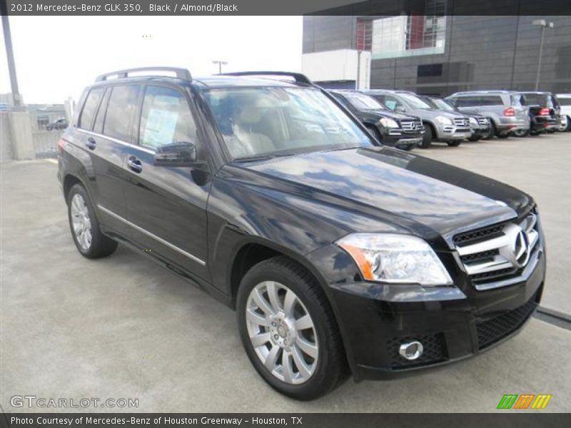 Black / Almond/Black 2012 Mercedes-Benz GLK 350