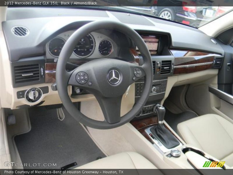 Black / Almond/Black 2012 Mercedes-Benz GLK 350
