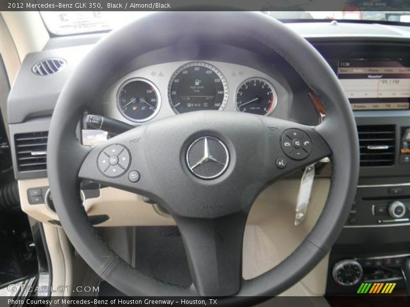 Black / Almond/Black 2012 Mercedes-Benz GLK 350