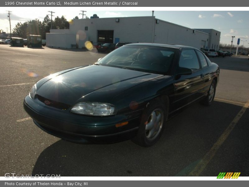 Medium Lichen Green Metallic / Charcoal 1996 Chevrolet Monte Carlo LS