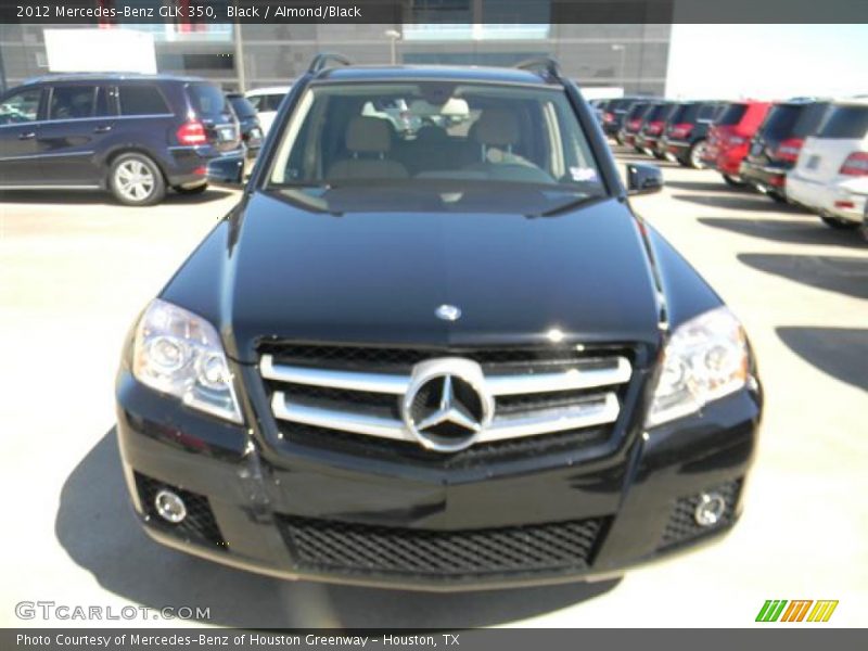 Black / Almond/Black 2012 Mercedes-Benz GLK 350