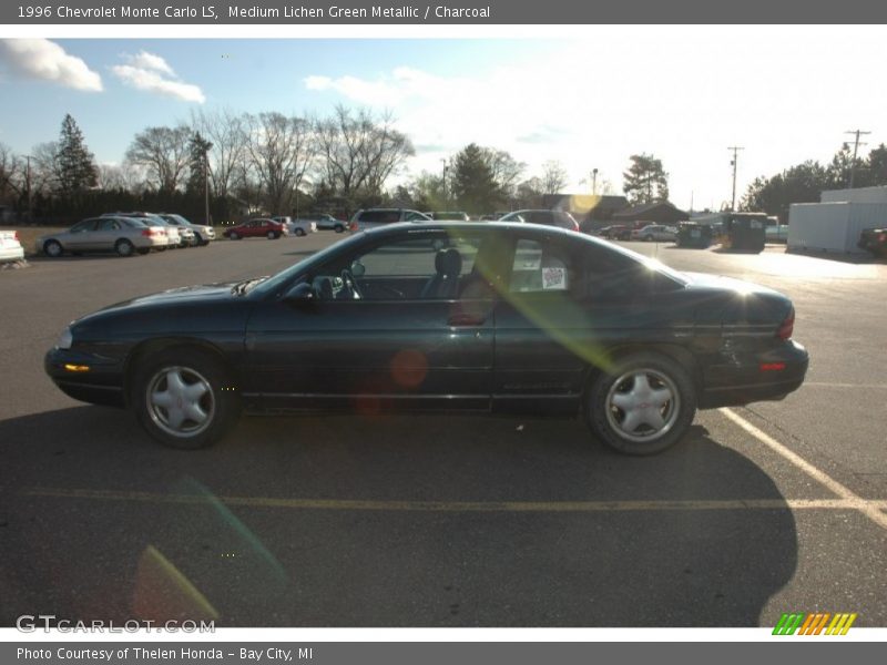 Medium Lichen Green Metallic / Charcoal 1996 Chevrolet Monte Carlo LS