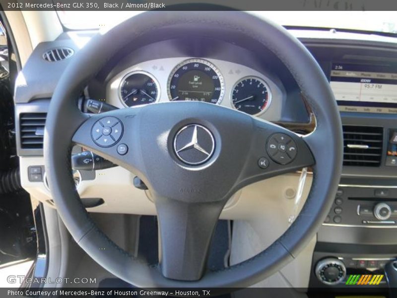 Black / Almond/Black 2012 Mercedes-Benz GLK 350