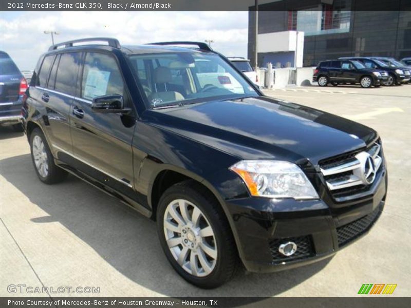 Black / Almond/Black 2012 Mercedes-Benz GLK 350