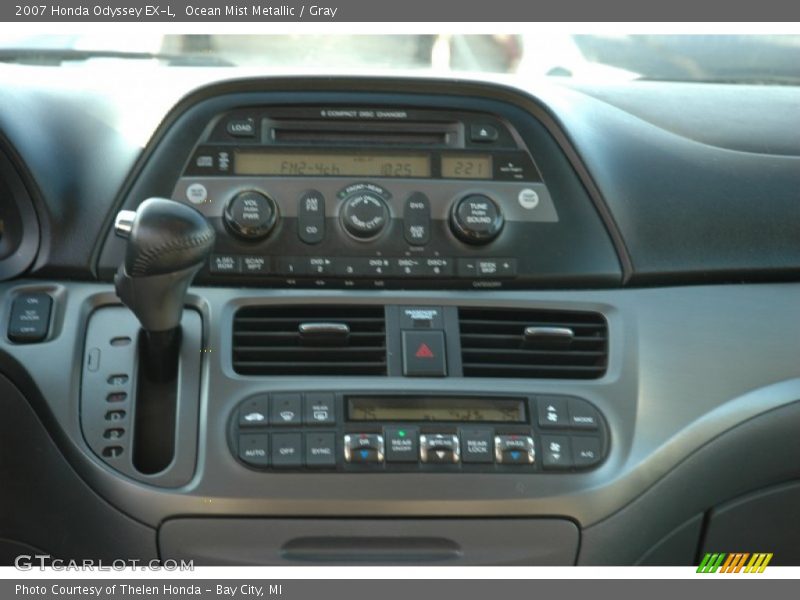 Ocean Mist Metallic / Gray 2007 Honda Odyssey EX-L