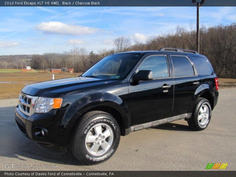Black / Charcoal Black 2010 Ford Escape XLT V6 4WD