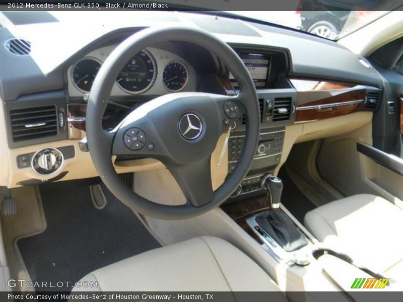 Black / Almond/Black 2012 Mercedes-Benz GLK 350