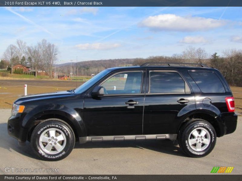 Black / Charcoal Black 2010 Ford Escape XLT V6 4WD