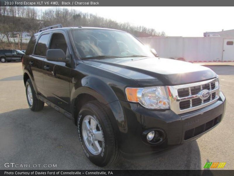 Black / Charcoal Black 2010 Ford Escape XLT V6 4WD