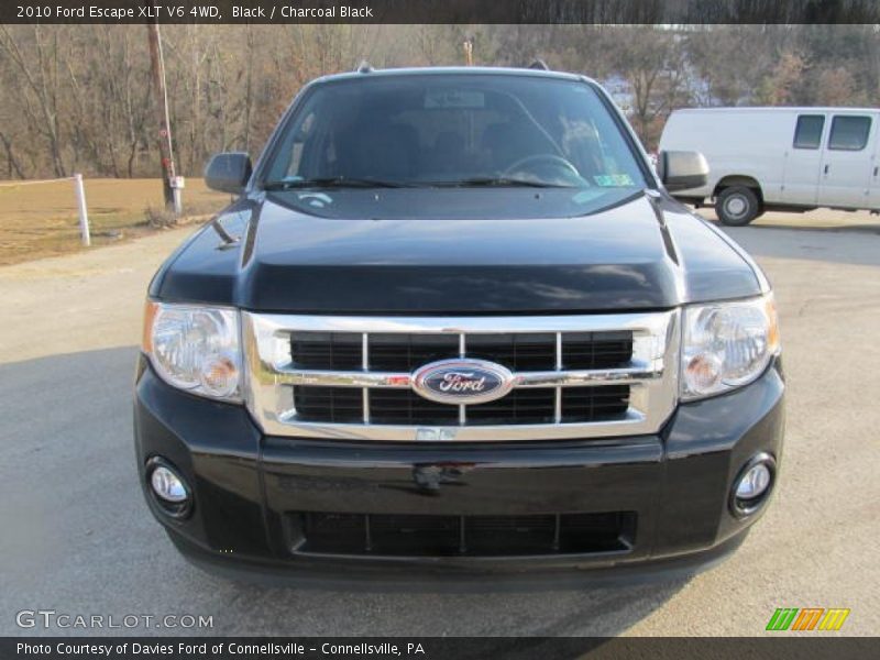 Black / Charcoal Black 2010 Ford Escape XLT V6 4WD